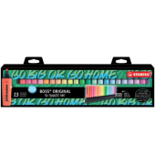 Textmarker BOSS ORIGINAL by Snooze One, 7023-01-06, Etui, 23-farbig sortiert, 2-5mm Keilspitze