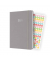 J4403 Buchkalender 2024 A5 pearl grey