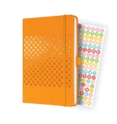 J4211 Buchkalender 2024 A5 mango orange