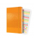 J4211 Buchkalender 2024 A5 mango orange