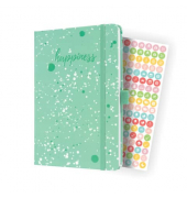 J4303 Buchkalender 2024 A5 Green Happiness