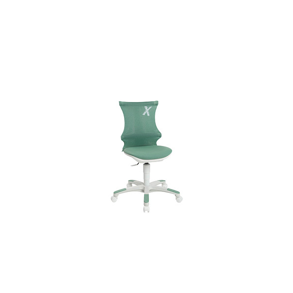 4014296801360 - Kinderdrehstuhl Sitness X Chair 10 FX130CR66 mintgrün weiß Stoff 4014296801360 Topstar