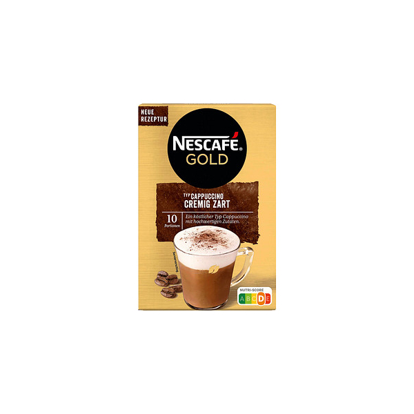 5011546460444 - Gold Typ Cappuccino Cremig Zart Instantkaffee 10 Stück à 14 g