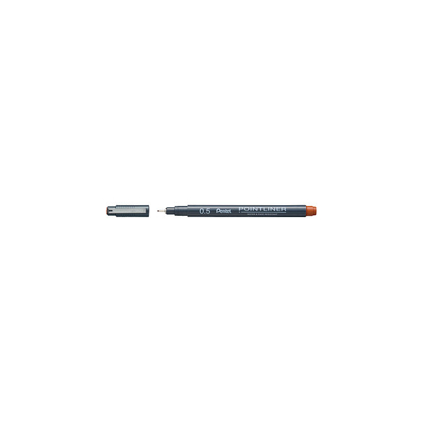 0884851060181 - Pointliner Fineliner orange 05 mm 0884851060181 Pentel