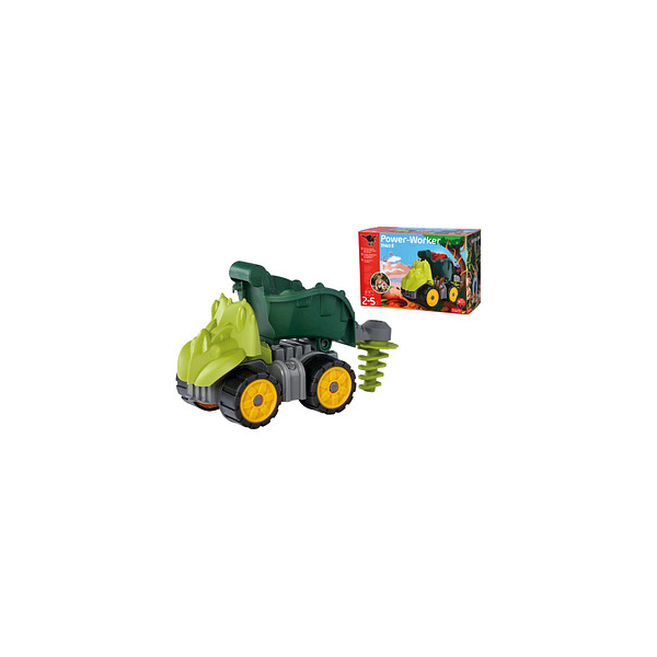 4004943557955 - Power-Worker Dinosaurier-Bagger Triceratops 800055795 Spielzeugauto 4004943557955 BIG