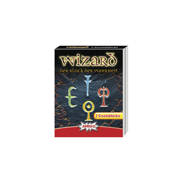 4007396069020 - Wizard - der Block der Wahrheit 2 Ersatzblöcke (Spiel-Zubehör)