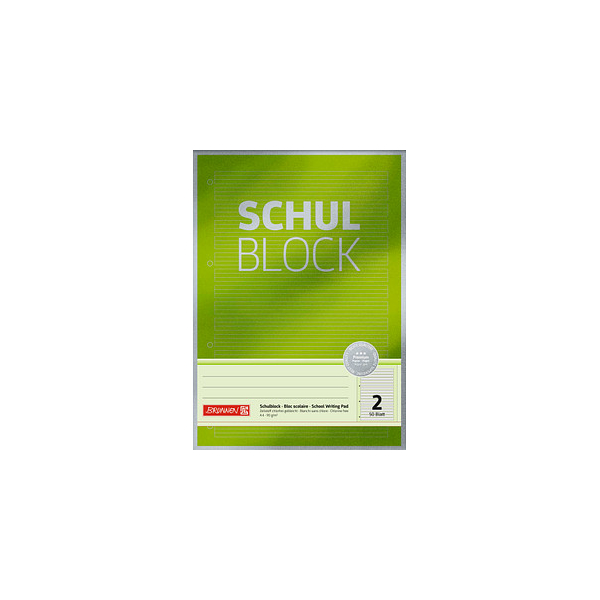 4003273672529 - Collegeblock Premium Lineatur 2 2 Schuljahr liniert DIN A4 ohne 4003273672529 Brunnen