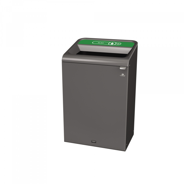 5407009500336 - Rubbermaid Recyclingstation 2154778 125l Behältereinheit Glas gn 5407009500336 Newell Rubbermaid