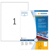 80 HERMA Folienetiketten weiß 210,0 x 297,0 mm