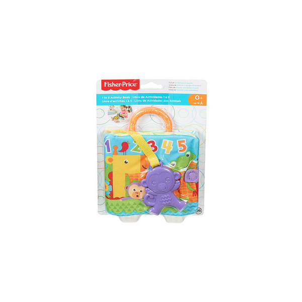 0887961506334 - Fisher-Price Kleines Spielbuch weiches Baby Buch mehrfarbig