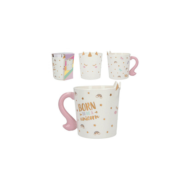 4010070616670 - Kaffeetassen Born to be a unicorn bunt 03 l 4010070616670 DE