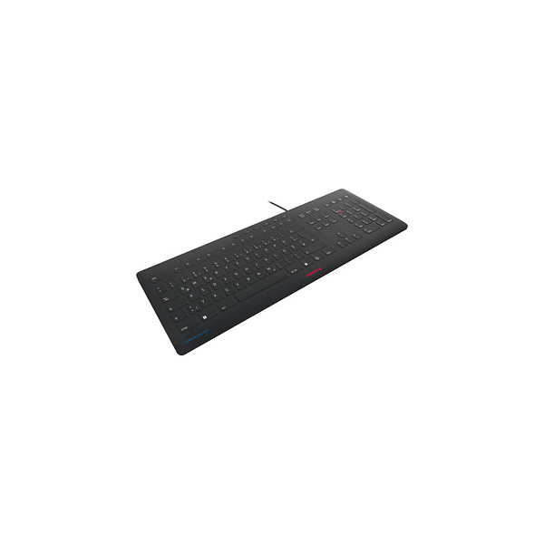 4025112106194 - CHERRY STREAM - Tastatur - USB - Deutsch - Tastenschalter CHERRY SX - Schwarz