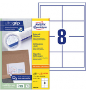 Etiketten ultragrip 3660-200, weiß 97x67,7mm, rechteckig, 