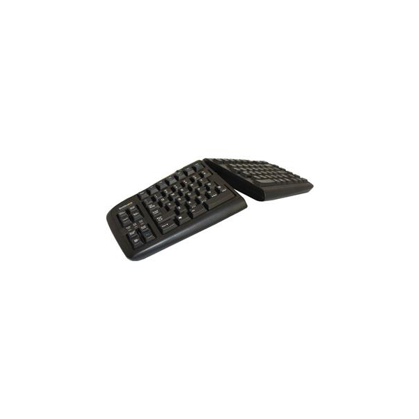 8717399995689 - Goldtouch V2 PS2 Split Tastatur DE QWERTZ schwarz 8717399995689 BNEGTBDE