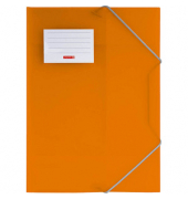 Heftbox FACT!pp 104160440, A4 orange transparent, Polypropylen (PP)