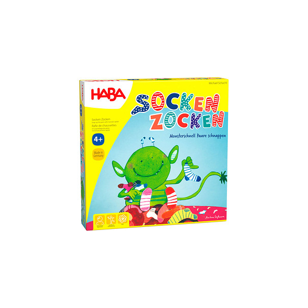 4010168044651 - Socken zocken Brettspiel 4010168044651 HABA