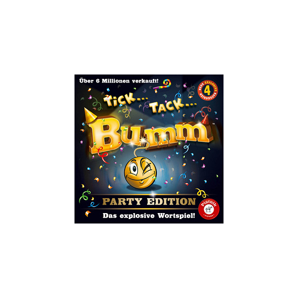 9001890648366 - Tick Tack Bumm Party Geschicklichkeitsspiel 9001890648366 Piatnik