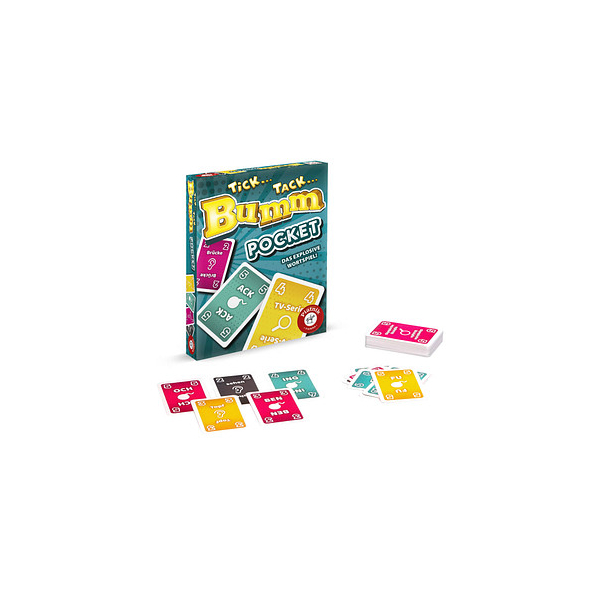 9001890667190 - Piatnik - Tick Tack Bumm Pocket Wortspiel Gesellschaftsspiel