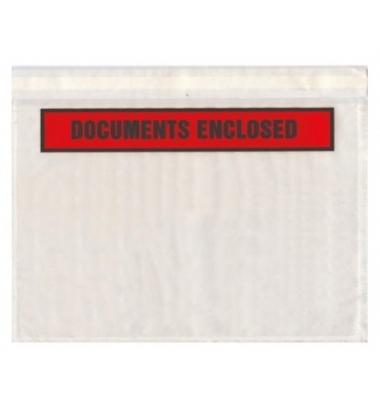 V522DOCUC5 C5 "DOCUMENTS ENCLOSED" selbstklebend 