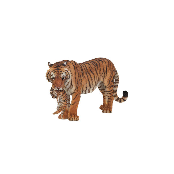 3465000501181 - Wildtiere der Welt 50118 Tigerin mit Jungtier Spielfigur 3465000501181 papo