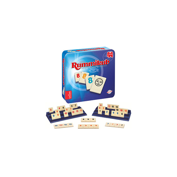 8710126039731 - Rummikub in Metalldose Geschicklichkeitsspiel 8710126039731 Jumbo