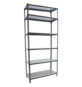 Simonrack Schwerlastregal SIMONCLICK 6 8425437098475 anthrazit, silber 90,0 x 50,0 x 250,0 cm