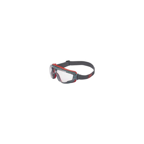 4054596033252 - - Vollsichtschutzbrille GoggleGear™ GG501V en 166 Rahmen grau Gläser klar Polycarbonat