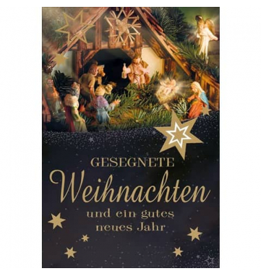 22-1197 D.T.Weihnachtskarten heilig