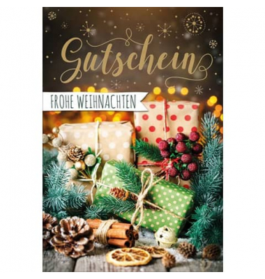 Weihnachtsgutscheinkarte 23-2325