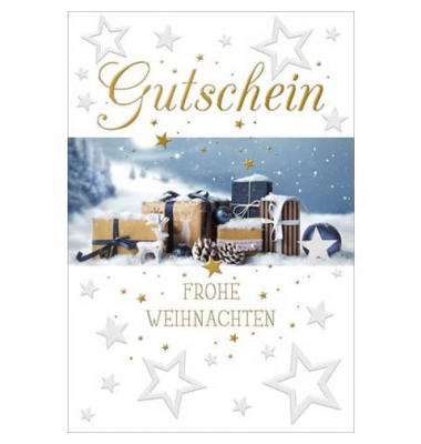 Weihnachtsgutscheinkarte 23-2324