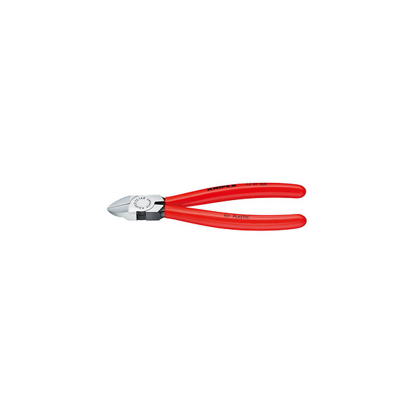 4003773043713 - Knipex-Werk 72 01 140 Werkstatt Kunststoffseitenschneider ohne Facette 140 mm