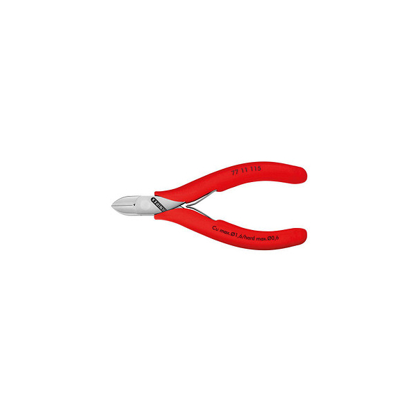 4003773018629 - Knipex-werk Cgustav Putsch Kg - Elektronik-Seitenschneider L115mm Form 1 Facette ja Ku-Überzug