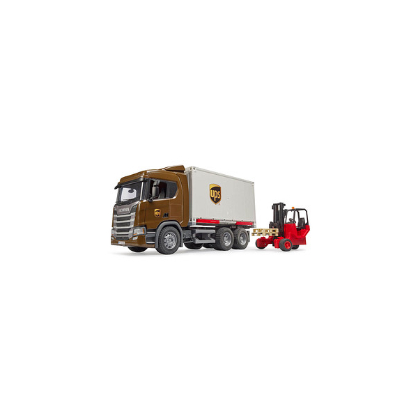 Bruder Scania Super 560R Logistik-LKW UPS 03582 Spielzeugauto ...