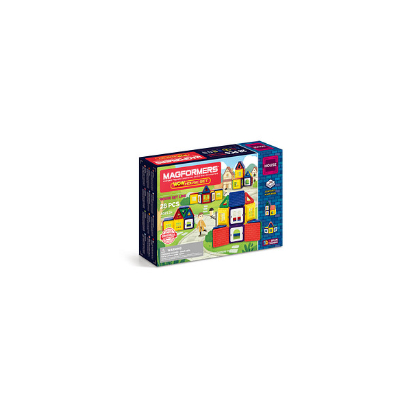 4260255968425 - MAGFORMERS 28tlg Magnetspielset Wow House - ab 3 Jahren