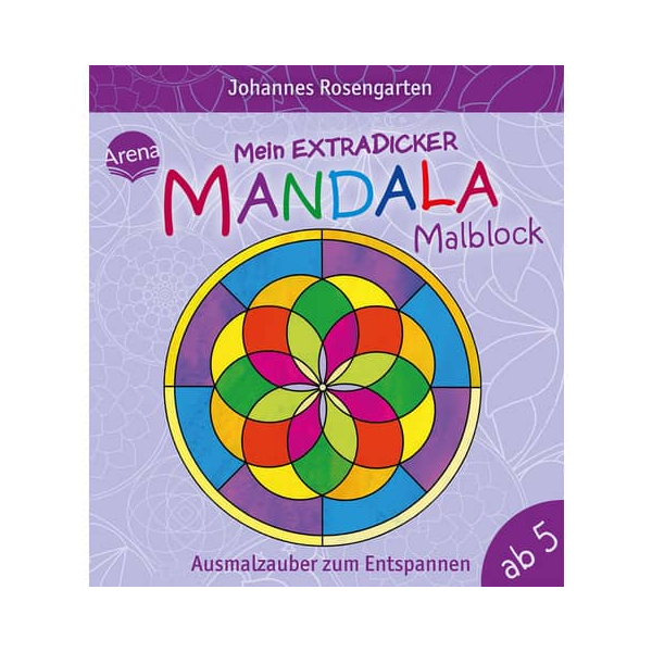 9783401718651 - Mein extradicker Mandala-Malblock Ausmalzauber zum Entspannen Kartoniert (TB)