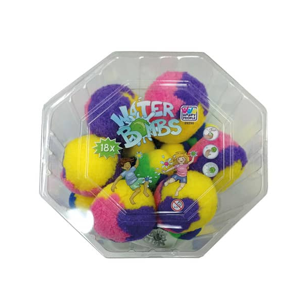 4008332892900 - Spielball Soft-Wasserbombe 18ST sortiert 4008332892900 HAPPY PEOPLE