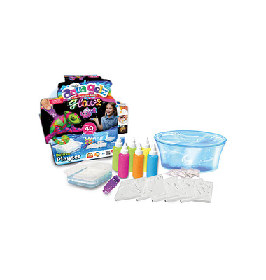 Gießformen Aqua Gelz Deluxe Glowz mehrfarbig Figurengießen-Set