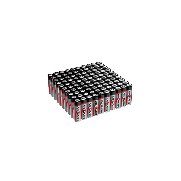 4013674182657 - Ansmann Ag - ansmann Batterien aa 100 Stück Alkaline Micro Batterie für Lichterkette uvm