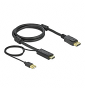 HDMIDisplayPort HDMI-Kabel 4K 30 Hz 1,0 m schwarz