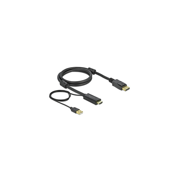 4043619859634 - HDMIDisplayPort HDMI-Kabel 4K 30 Hz 10 m schwarz 4043619859634 DeLOCK