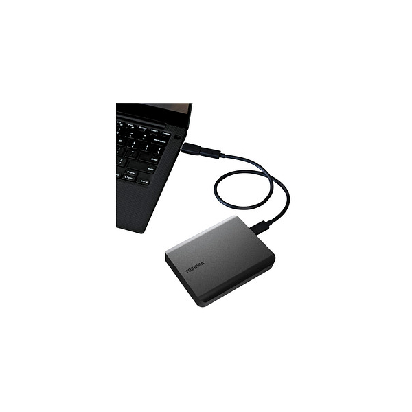 Thüringen - Canvio HDD-Festplatte externe Toshiba Bürobedarf schwarz Basics 1 TB