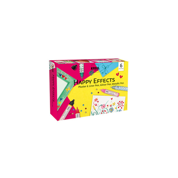 4000798124274 - 6 Happy Effects Pluster-Pen farbsortiert 4000798124274 6 Stück