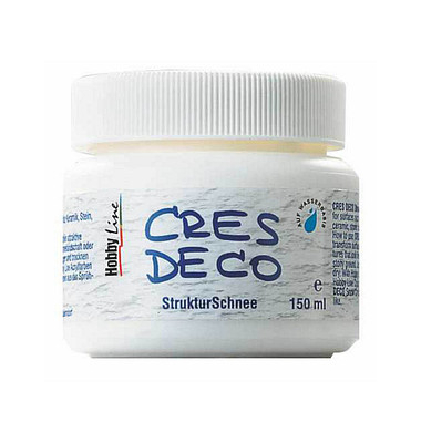 KREUL Cres Deco Schnee Strukturpaste weiß 500,0 ml