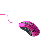 M4 RGB Gaming Maus kabelgebunden pink