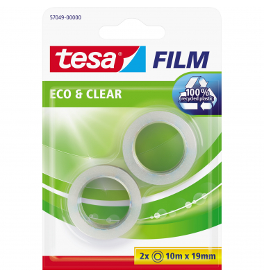 Klebefilm Eco & Clear 57049-00000 19mmx10m