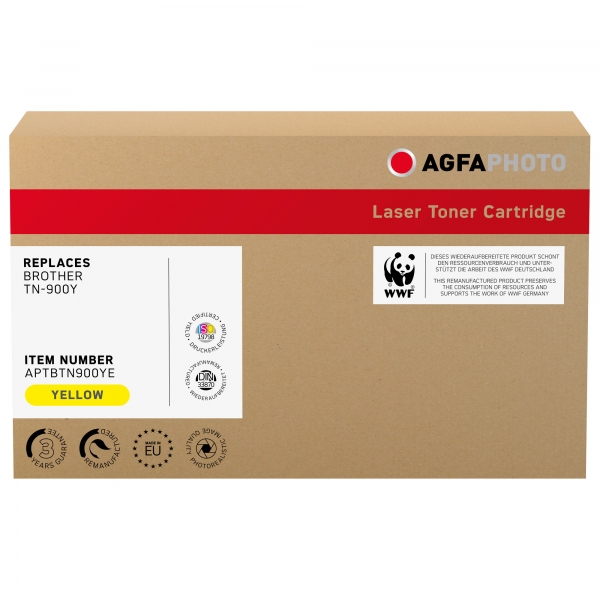 4250164837110 - Toner APTBTN900YE wie Brother TN-900Y gelb 4250164837110 AgfaPhoto