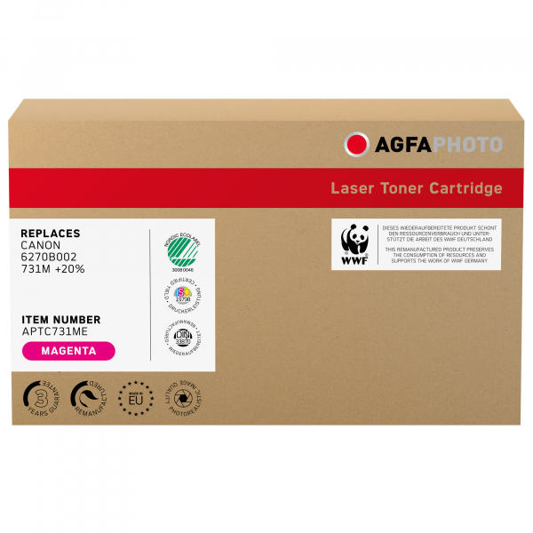 4250164854476 - Toner APTC731ME wie Canon 6270B002 magenta 4250164854476 AgfaPhoto