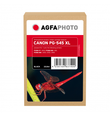 AgfaPhoto Tintenpatrone APCPG545BXL wie Canon PG545XL sw