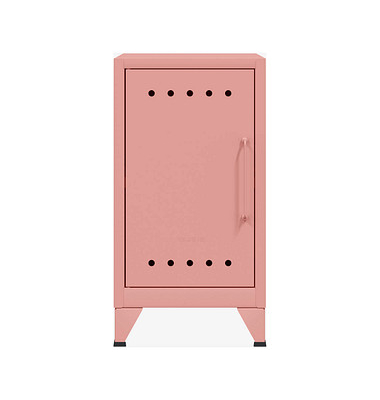 BISLEY Stahlschrank Fern Mini FERMINLH620 pastelpink 38,0 x 40,0 x 72,5 cm, aufgebaut