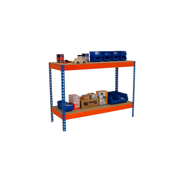 8435104983560 - Werkbank SIMONWORK BASIC 2 orange blau 1200 x 600 x 900 cm 8435104983560 Simonrack